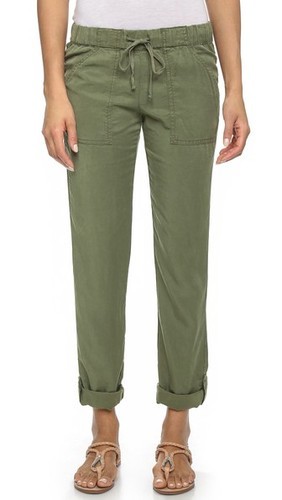 брюки карго зеленые