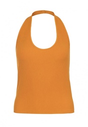 Топ (VESTS &amp; TOPS) W горчичный Хлопок -  65%, Эластан -   5%, Полиэстер -  30% Topshop