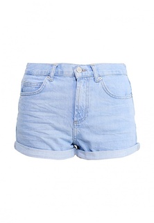 Шорты джинсовые (SHORTS) W синий Хлопок - 100% Topshop