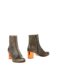 Зеленые Полусапоги и высокие ботинки MM6 BY Maison Margiela