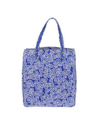 Большая сумка из текстиля Diane VON Furstenberg