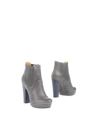 Серые Полусапоги и высокие ботинки History