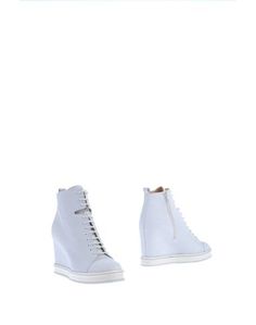 Белые Полусапоги и высокие ботинки MM6 BY Maison Margiela