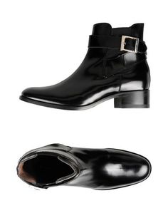 Черные Полусапоги и высокие ботинки Leonardo Principi
