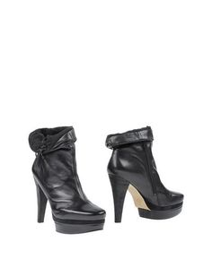 Черные Полусапоги и высокие ботинки Nine West