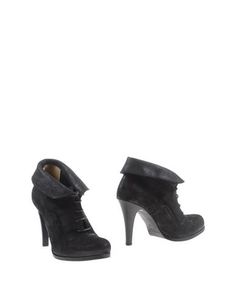 Черные Полусапоги и высокие ботинки Emanuela Passeri
