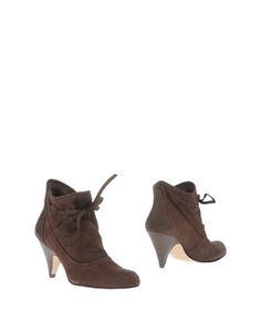 Коричневые Полусапоги и высокие ботинки Nine West