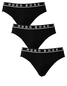 Комплект из 3 пар трусов Hugo Boss - Черный