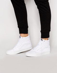 Высокие кроссовки Vans Sk8 - Белый