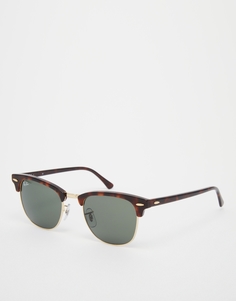 Солнцезащитные очки Клабмастер Ray-Ban - Коричневый