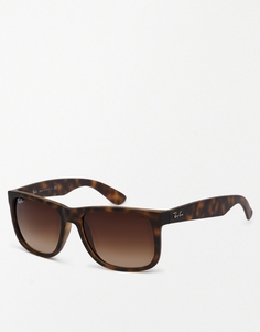 Солнцезащитные очки-вайфареры Ray-Ban 0RB4165 - Коричневый