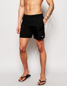 Однотонные шорты для плавания Speedo Leisure - Черный