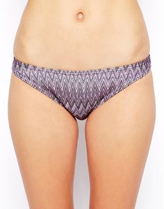 Бикини-трусики в шевронную полоску ASOS - Chevron