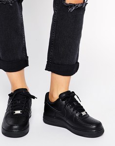 Черные кроссовки Nike Air Force 1 '07 - Черный