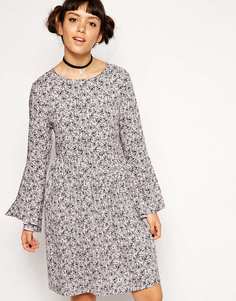 Платье с цветочным принтом ASOS Reclaimed Vintage - Мульти
