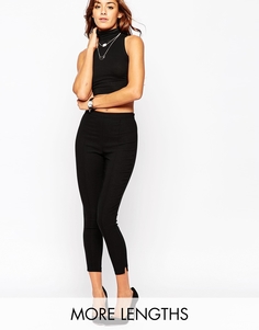Укороченные брюки скинни ASOS - Черный