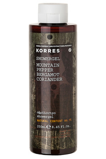 Гель для душа горный перец Korres