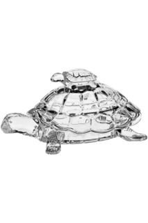 Доза "Черепаха", 26,5 см Crystalite Bohemia