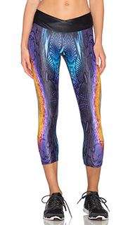 Леггинсы капри sunburst endurance - koral activewear
