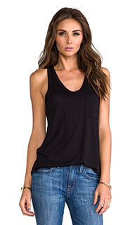 Классическая майка с карманом - T by Alexander Wang