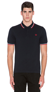 Тенниска slim fit twin tipped - Fred Perry