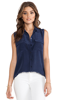 Блузка slim sleeveless signature - Equipment