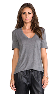 Классическая футболка с карманом - T by Alexander Wang