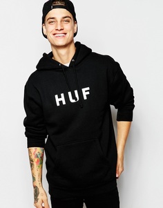 Худи с логотипом HUF - Черный