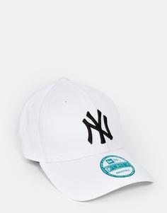 Кепка с регулируемым ремешком New Era 9Forty NY - Белый