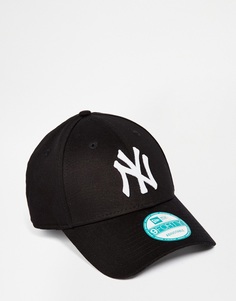 Кепка с регулируемым ремешком New Era 9Forty NY - Черный