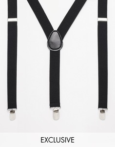 Подтяжки Reclaimed Vintage - Черный