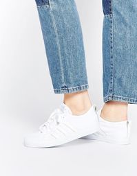 Низкие парусиновые кроссовки adidas Originals Honey - Белый