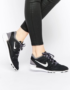 Черные кроссовки Nike Free 5.0 TR Fit 5 - Черный