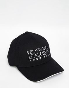 Бейсболка с логотипом Hugo Boss - Черный