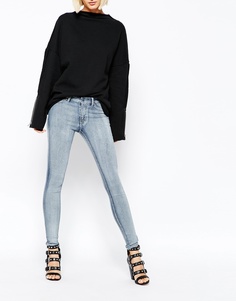 Супероблегающие джинсы Cheap Monday - Выбеленный