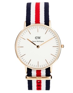 Классические часы Daniel Wellington Canterbury - Разноцветный красный