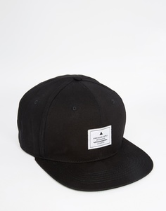 ASOS Snapback Cap In Black - Черный