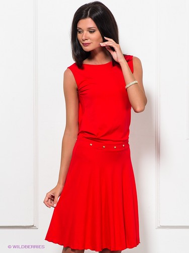 Открытая спина платье повседневное