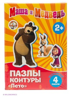 Развивающие игрушки Маша и медведь