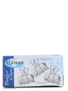 Зажимы для бумаги Centrum