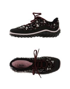 Низкие кеды и кроссовки MIU MIU
