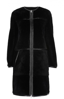 Пальто кожаное HUGO BOSS Black Label