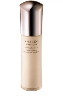Ночная эмульсия с комплексом против морщин 24 часа Benefiance Shiseido
