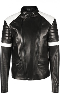 Куртка-бомбер кожаная Alexander McQueen
