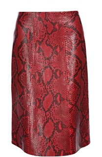 Юбка кожаная Marni