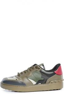 Кроссовки Camouflage Valentino