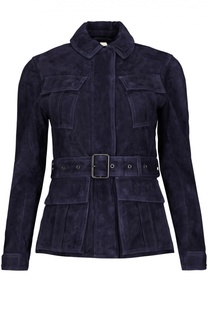Куртка замшевая с поясом Burberry Brit