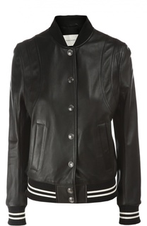 Куртка кожаная Pierre Balmain