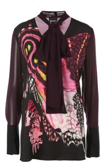 Блуза с шарфом Just Cavalli