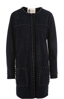 Полупальто замшевое Lanvin